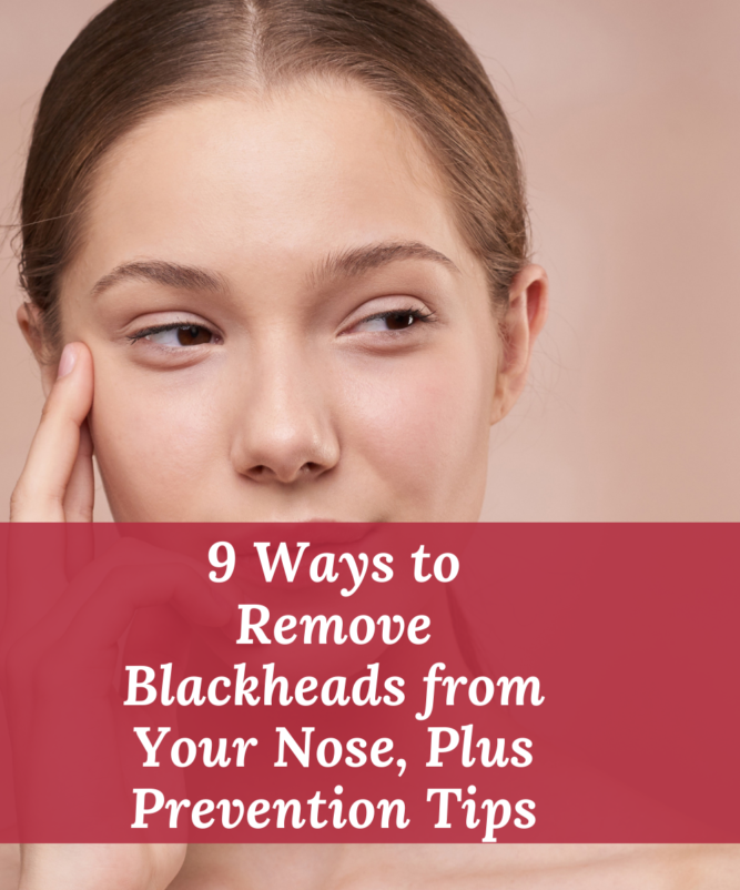 How to get rid of blackheads on the nose BLUEMESS