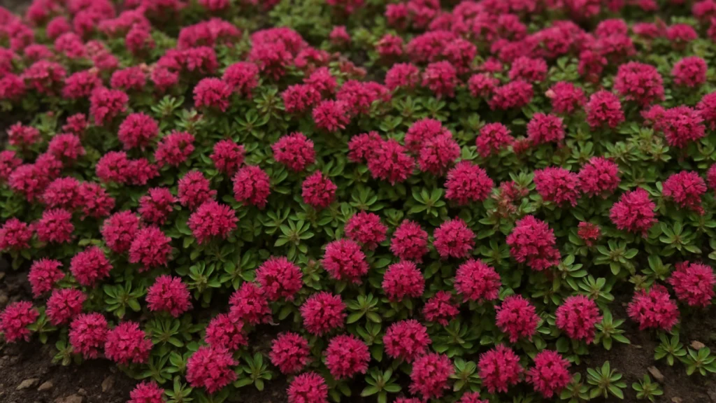 how to grow red creeping thyme