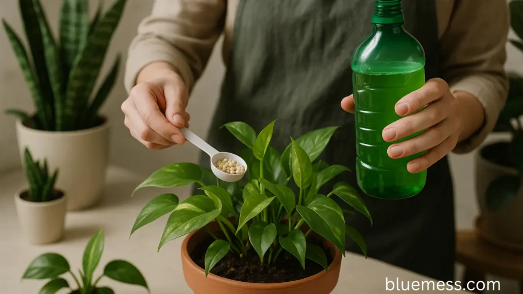 Fertilizing House Plants