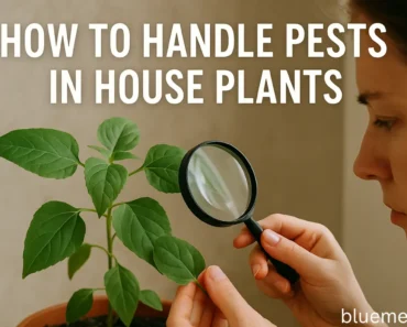 How to Handle Pests in House Plants